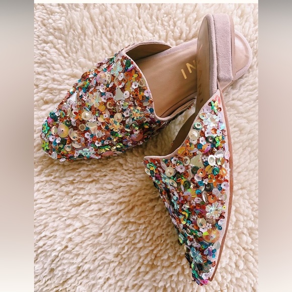 LLANI Shoes - LLANI Confetti Slides Peach size 39 (8)